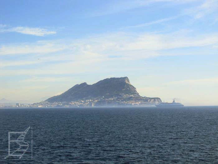 Widok na Gibraltar
