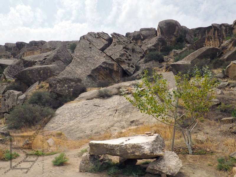 Qobustan - skały