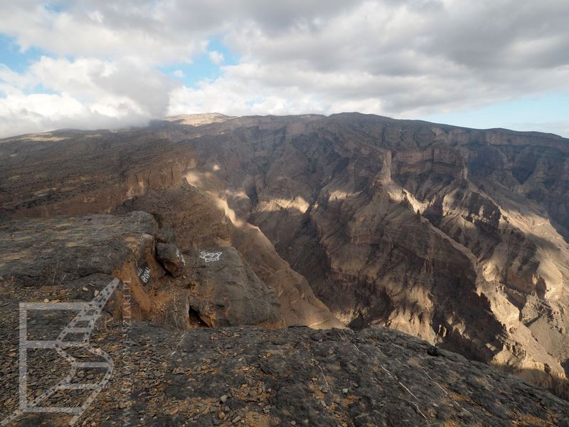 Dżabal Szams: Kanion Wadi Nakhr