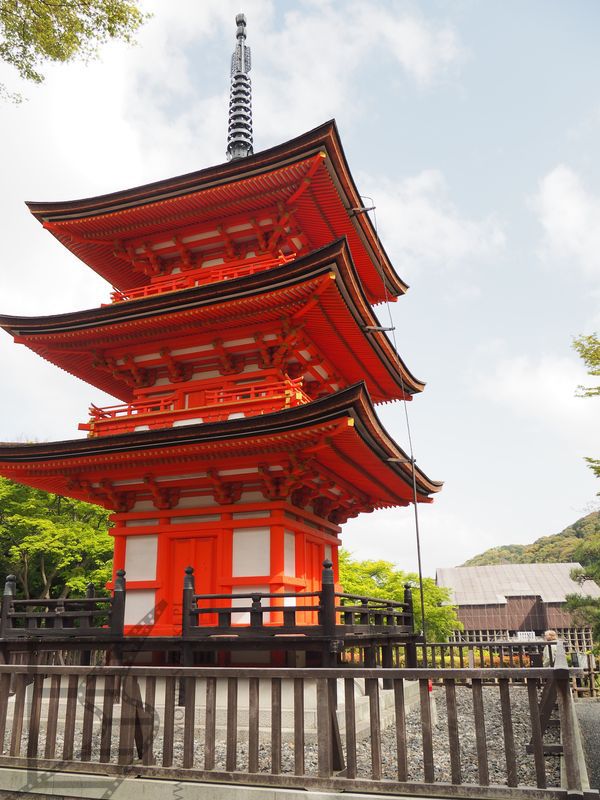 Pagoda w Kiyomizu-dera