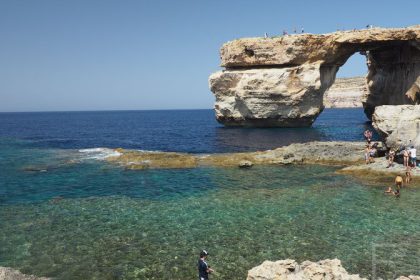 Lazurowe okno, Gozo