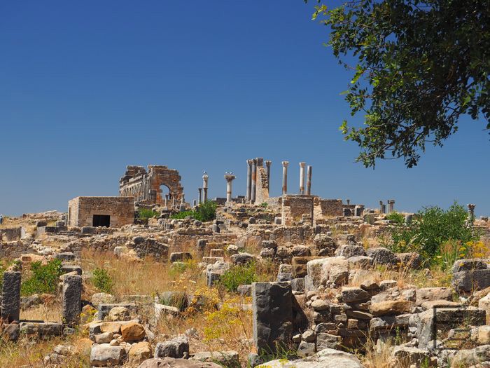 Widok na Volubilis