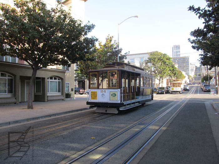 Słynny tramwaj w San Francisco