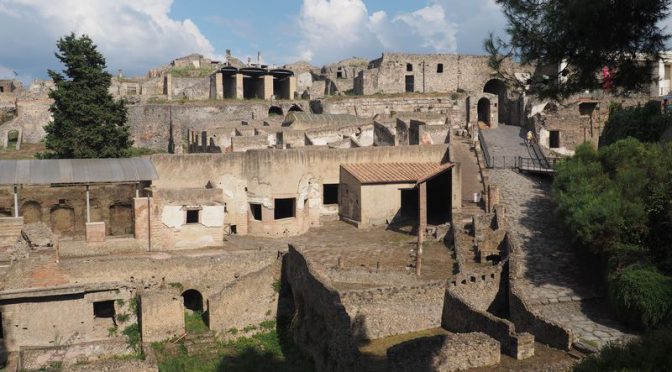 Pompeje, miasto zniszczone przez Wezuwiusza