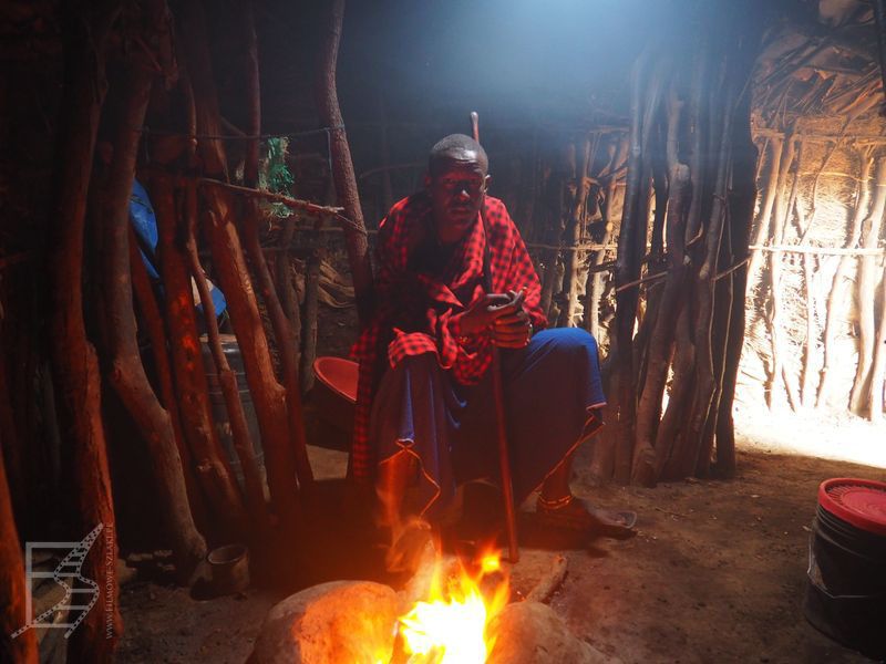 Masaj w lepiance (Ngorongoro)