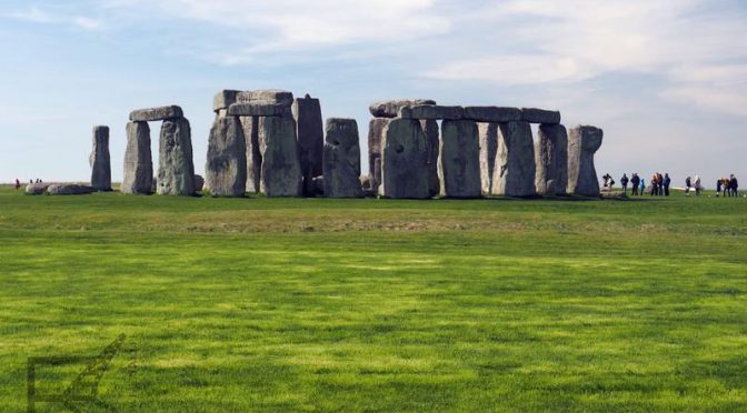 Stonehenge, angielski, kamienny krąg z neolitu