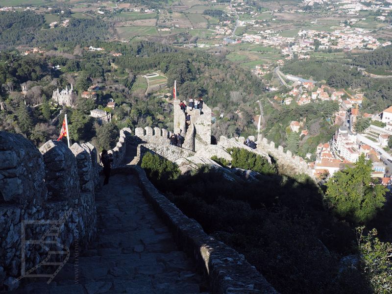 Mur zamku Maurów (Sintra)