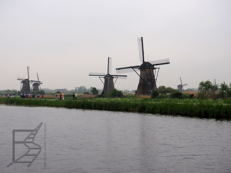 Wiatraki w Kinderdijk