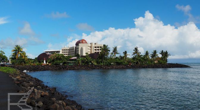 Apia, wyspiarska stolica Samoa i dom Stevensona