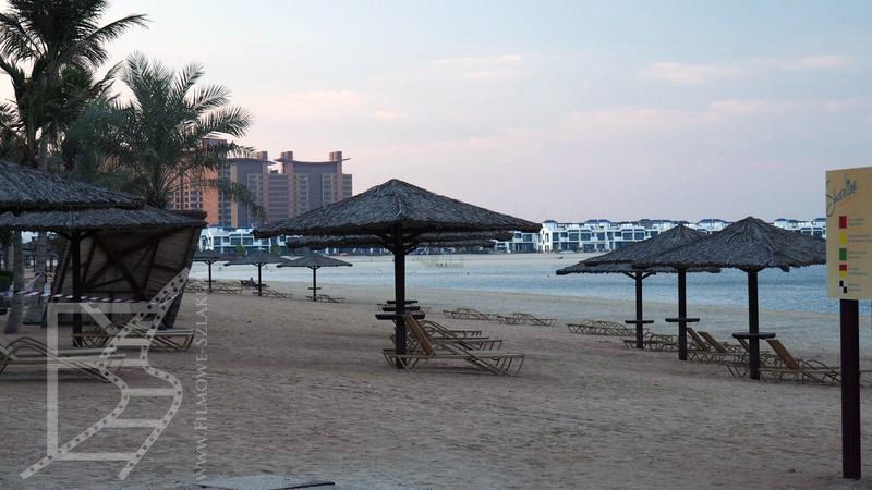 Plaża na Palm Jumeirah (Dubaj)