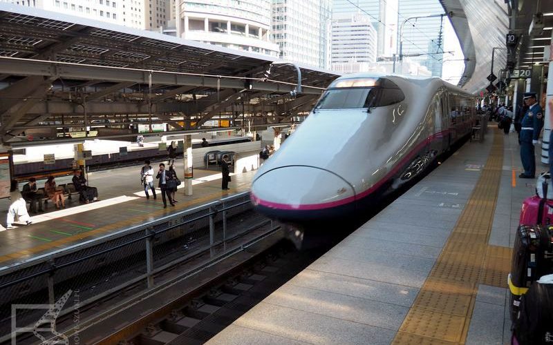Shinkansen w Tokio