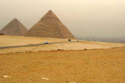 Piramidy egipskie, Giza, Egipt