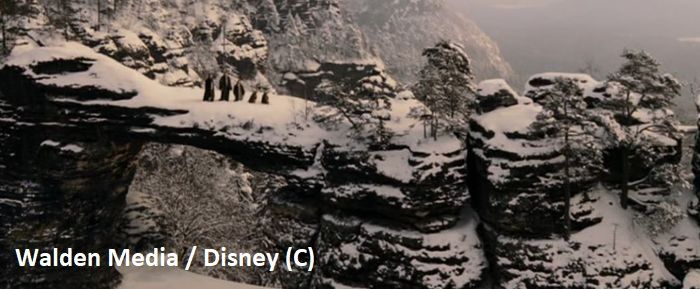 Brama Pravčicka pojawiła się na krótko w filmie „Opowieści z Narnii: Lew, Czarownica i Stara Szafa”. (Czeska Szwajcaria czyli Narnia)