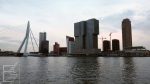 Widok na City w Rotterdamie