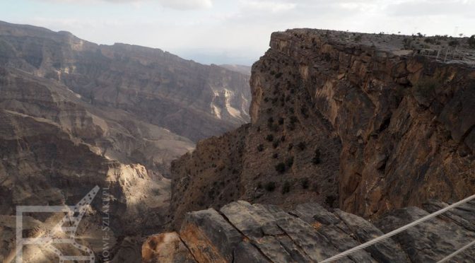 Dżabal Szams (Jabal Shams), wielki kanion Omanu