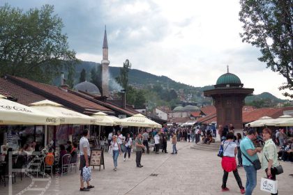 Sarajewo, Bascarsiji i studnia Sebilj