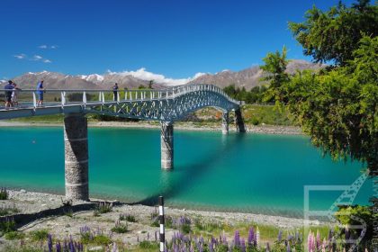 Most przy jeziorze Tekapo