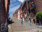 Słynne schody w Liege