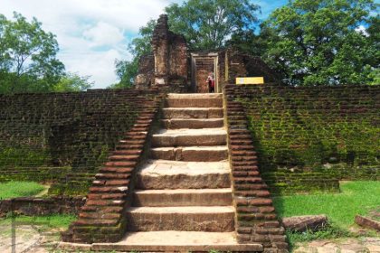 Ruiny pałacu, Polonnaruwa, Sri Lanka