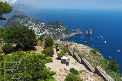 Widok z Monte Solaro (Capri)