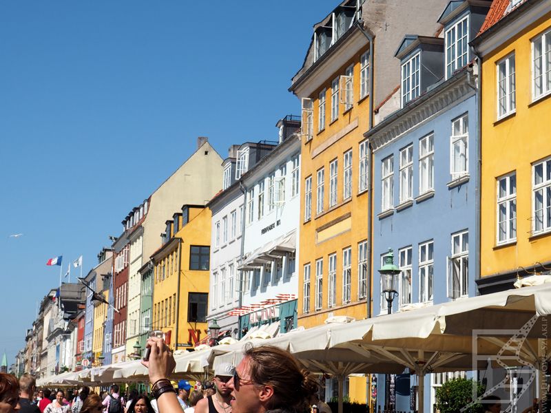 Turystyczna Kopenhaga dziś żyje wokół Nyhavn