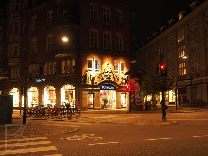 Kopenhaga nocą