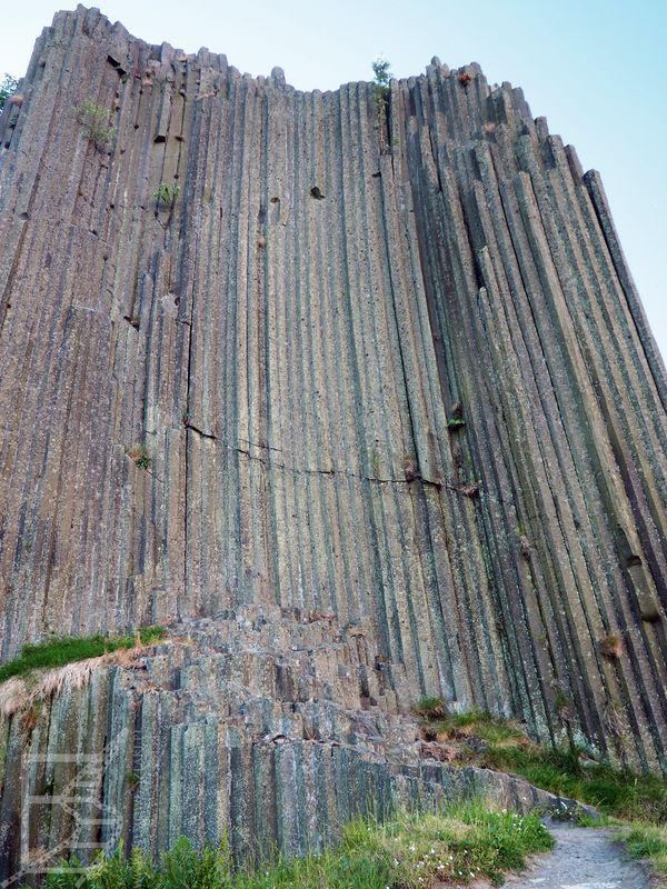 Bazaltowa formacja (Pańska Skała, Czechy)
