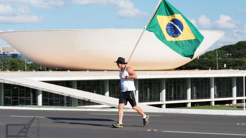 Dzień protestów w Brasilii (Brazylia)