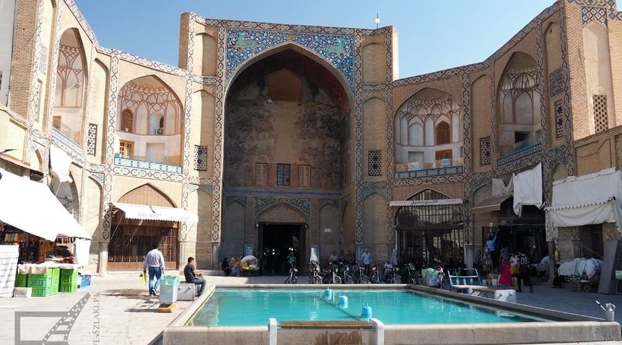 Brama Qeysarie, czyli wejście na bazar (Isfahan)