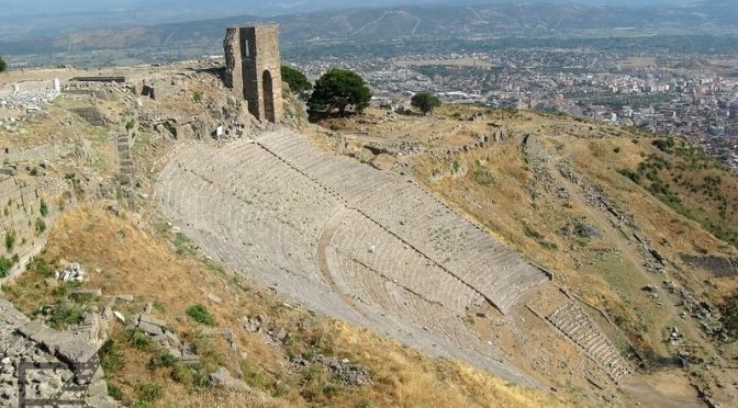 Pergamon, stanowisko archeologiczne w mieście Bergama