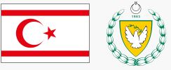 Flaga i herb Cypru Północnego