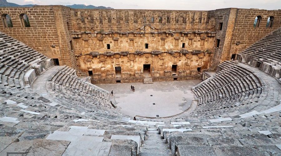 Teatr Aspendos w całej okazałości