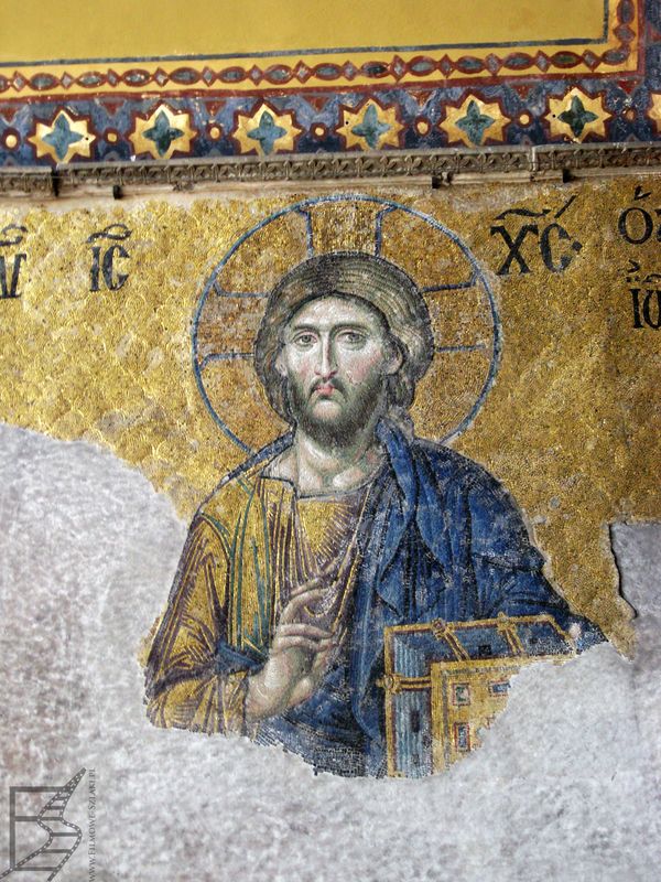 Chrystus Pantokrator, Hagia Sofia, Istambuł
