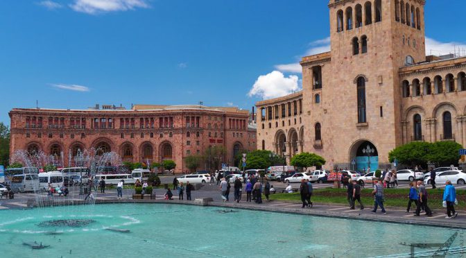 Plac Republiki, Erywań
