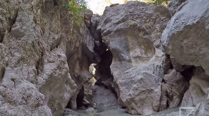 Kanion Saklikent, kanioning w Turcji