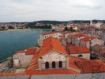 Widok na Poreč z Bazyliki Eufrazjusza