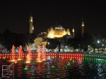Hagia Sofia nocą, Stambuł