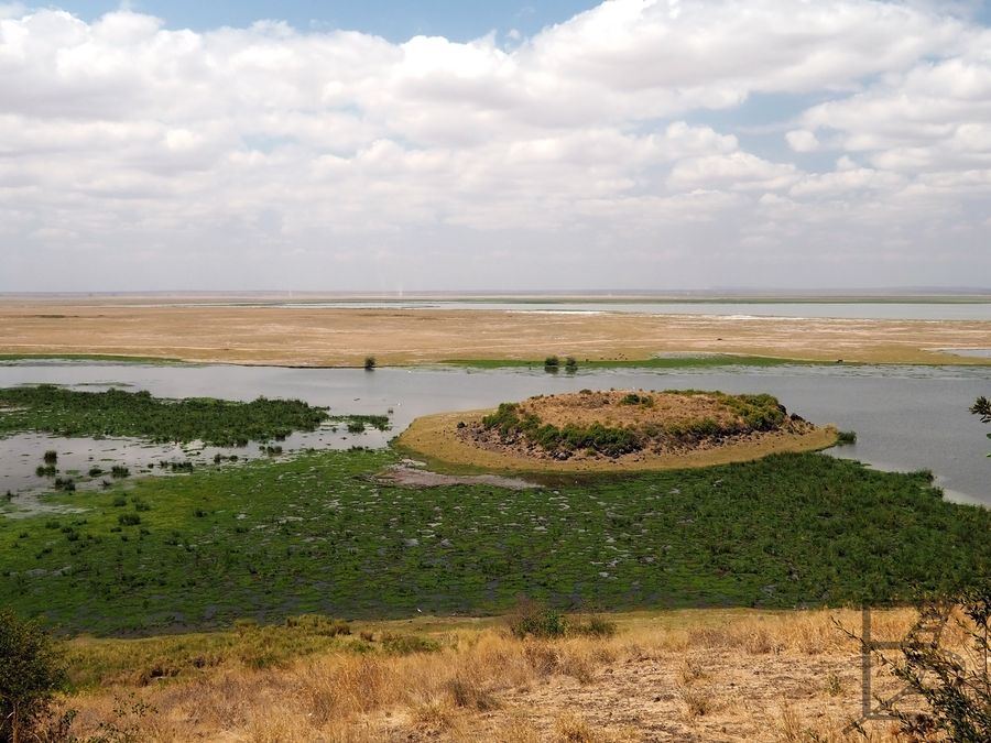 Widok na Amboseli ze wzniesienia