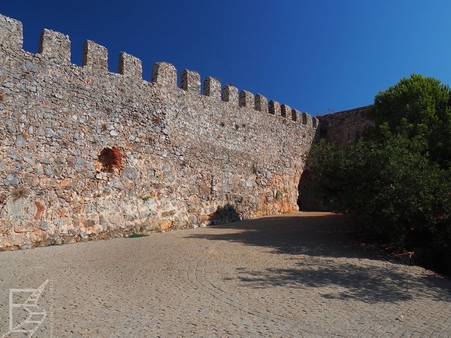 Mury zamku Alanya