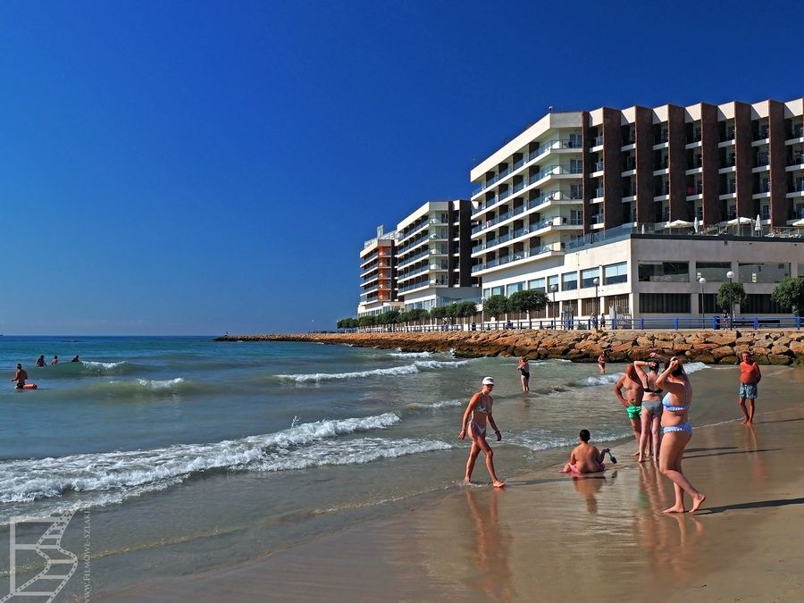 Playa del Postiguet, plaża w centrum Alicante