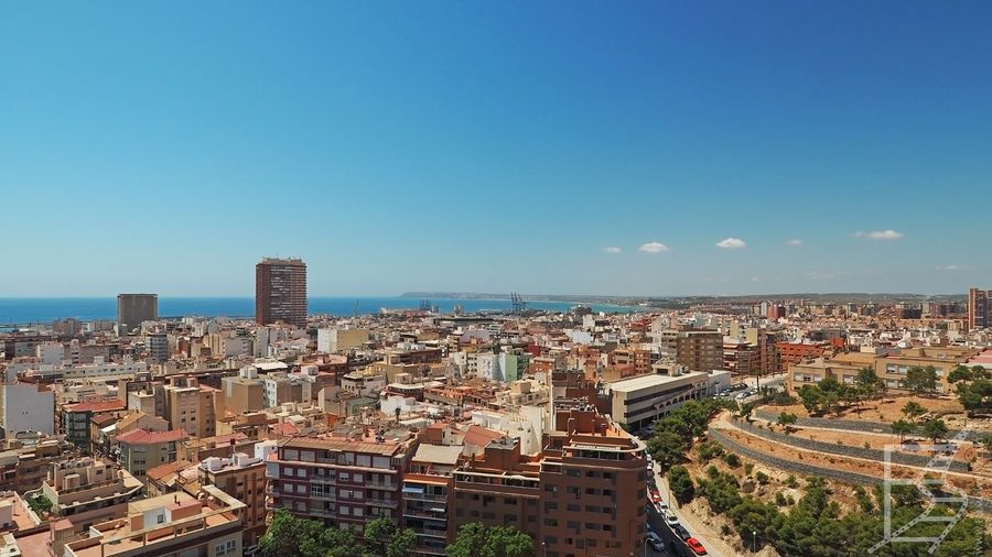 Widok na Alicante