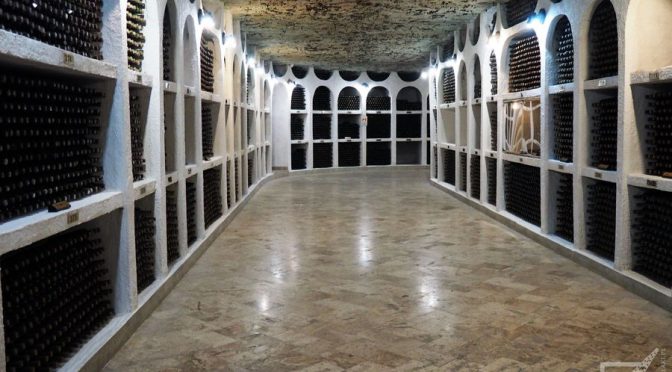 Cricova - korytarze piwnicy winnej