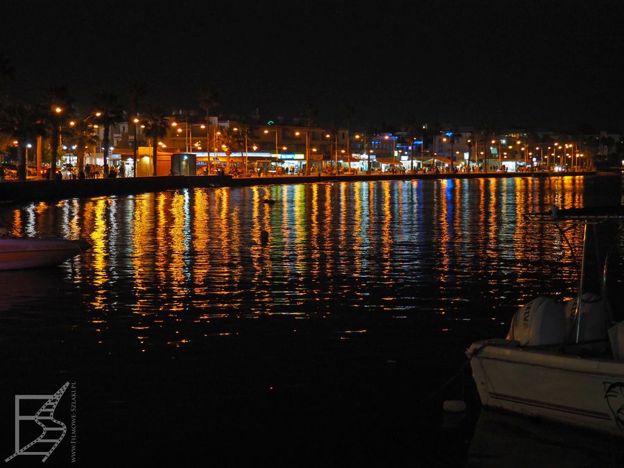 Port i promenada w Pafos