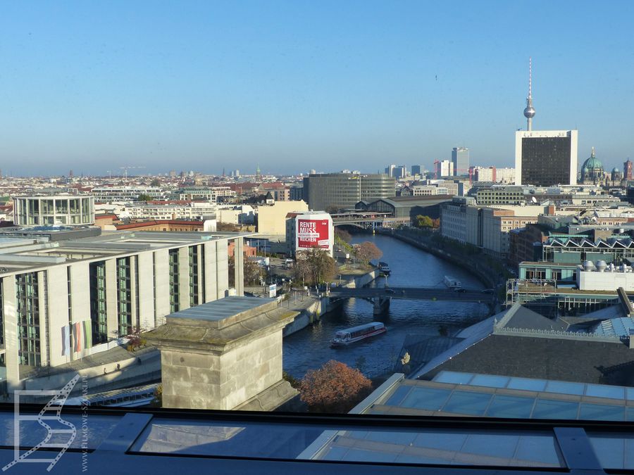 Berlin widziany z Reichstagu