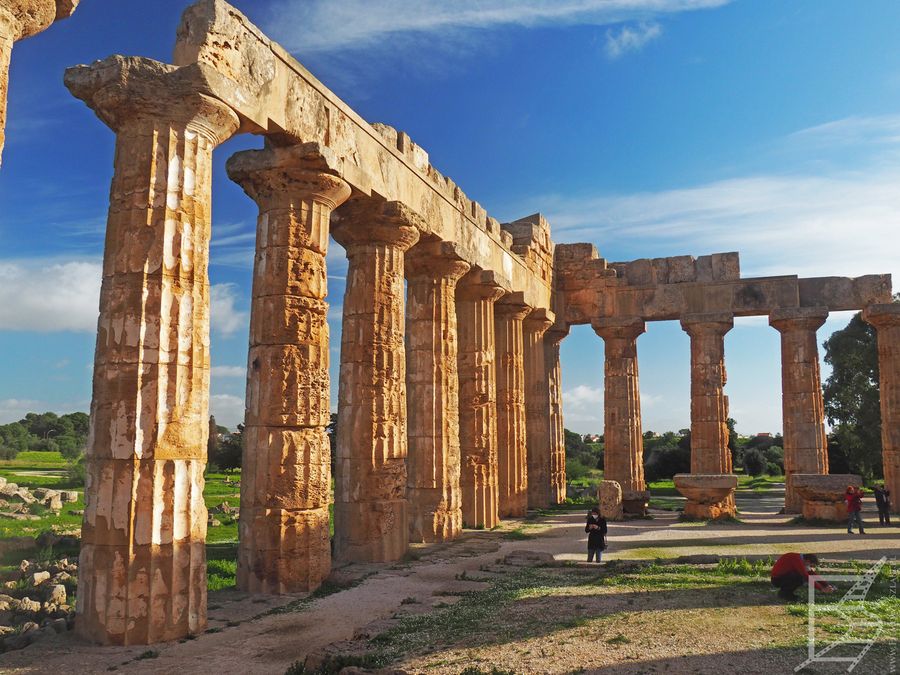Domniemana świątynia Hery w Selinuncie to najlepiej zachowana budowla
