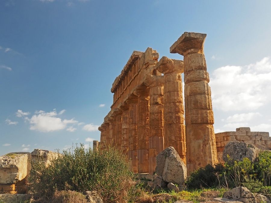 Pozostałości dawnego akropolu