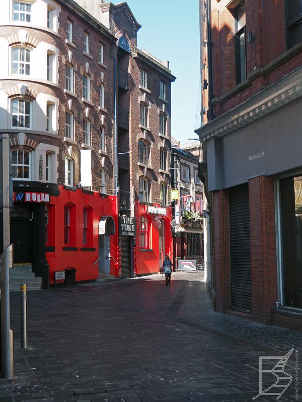 Matthew Street w Liverpoolu