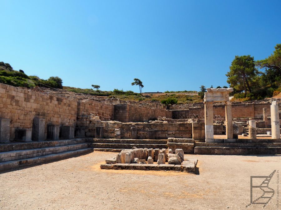Fragment stanowiska archeologicznego Kamiros
