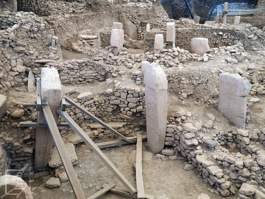 Pozostałości świątyni w Göbekli Tepe