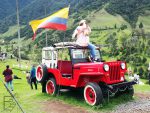 Vale de Cocora i Jeep Willys, Kolumbia